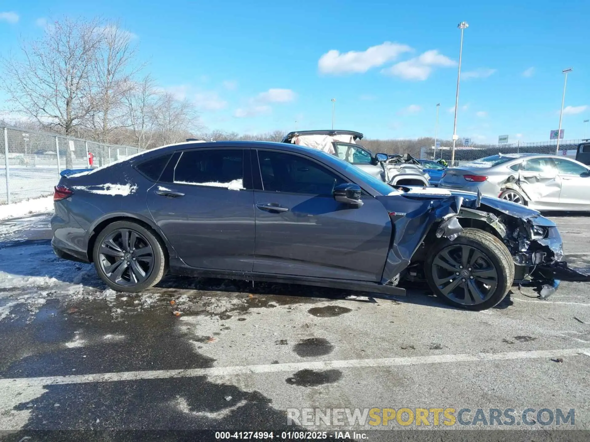 13 Photograph of a damaged car 19UUB5F50NA002152 ACURA TLX 2022