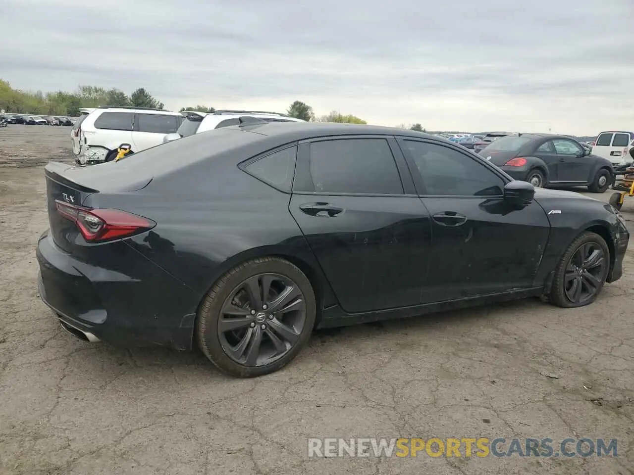 3 Photograph of a damaged car 19UUB5F51NA003892 ACURA TLX 2022