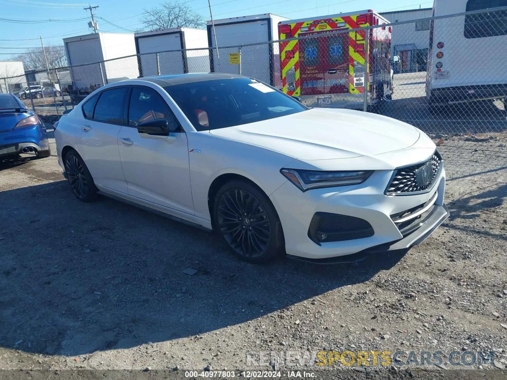 1 Photograph of a damaged car 19UUB5F52NA005022 ACURA TLX 2022