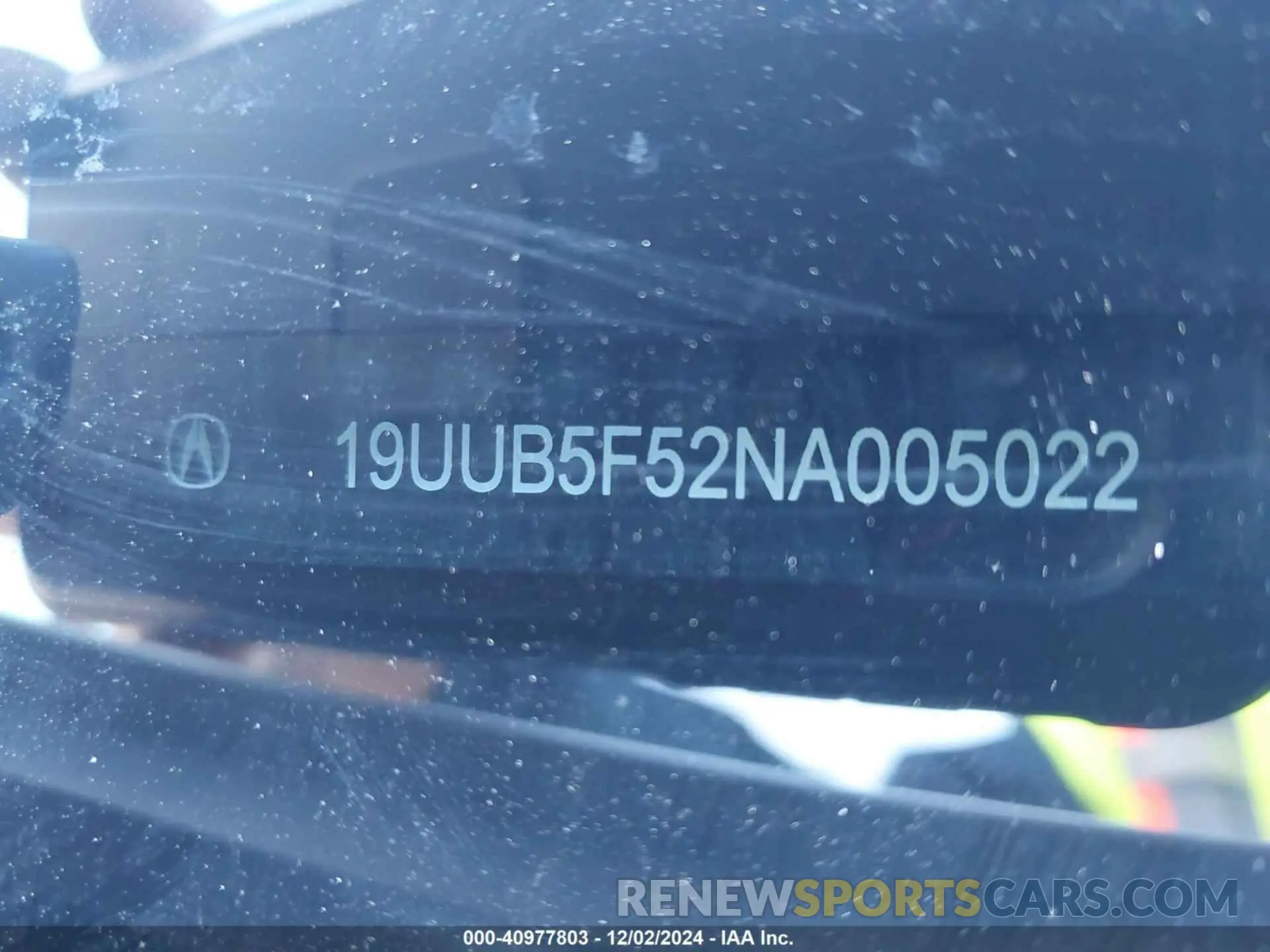 9 Photograph of a damaged car 19UUB5F52NA005022 ACURA TLX 2022