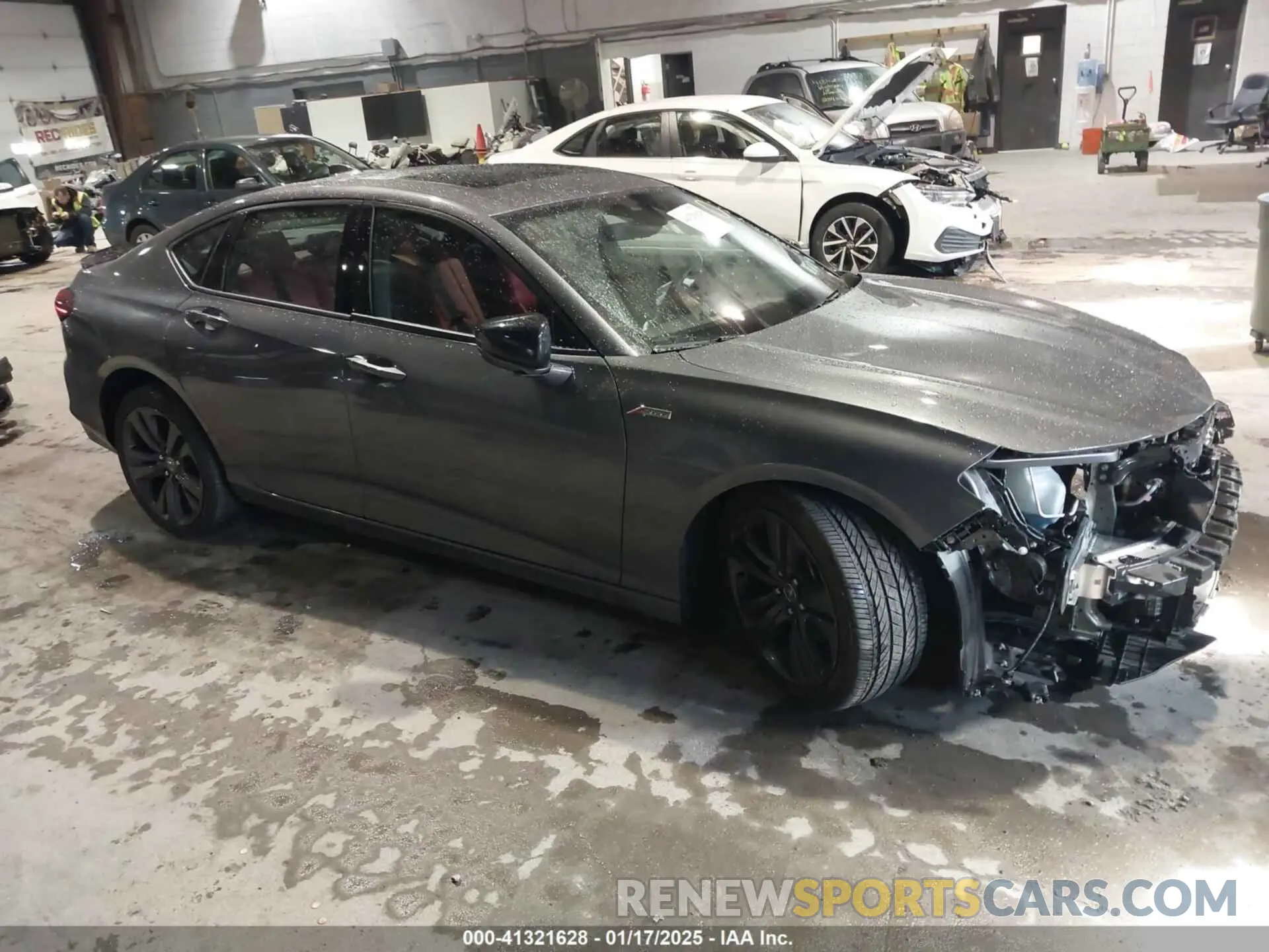 1 Photograph of a damaged car 19UUB5F52NA005604 ACURA TLX 2022