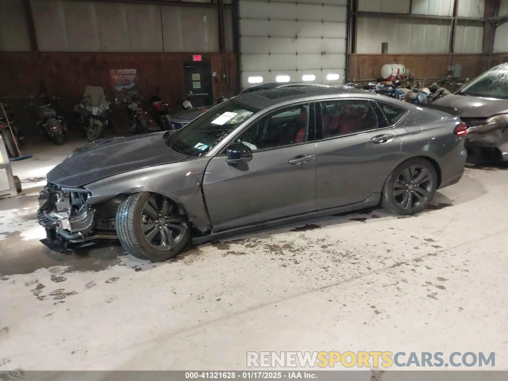 2 Photograph of a damaged car 19UUB5F52NA005604 ACURA TLX 2022