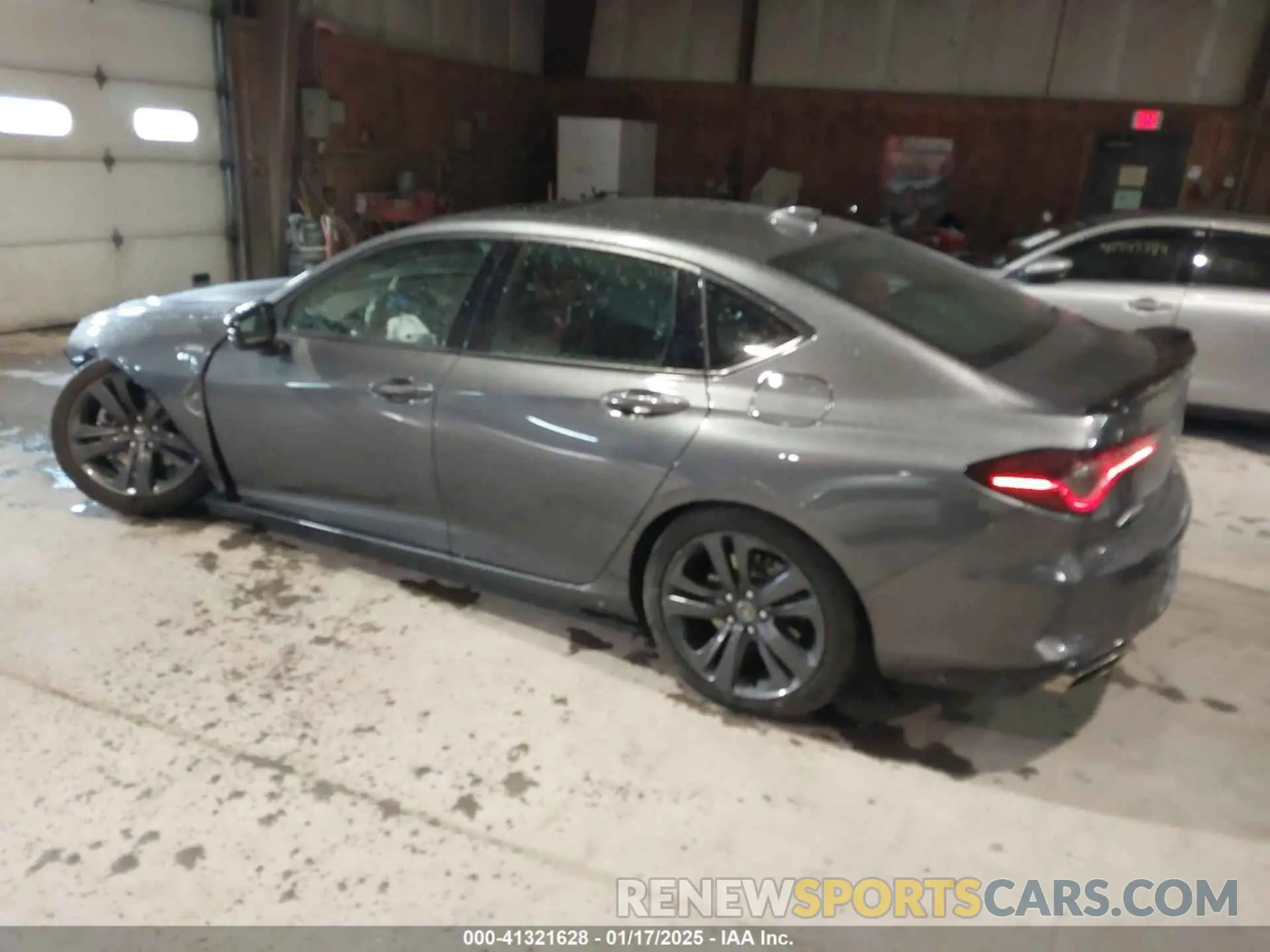 3 Photograph of a damaged car 19UUB5F52NA005604 ACURA TLX 2022
