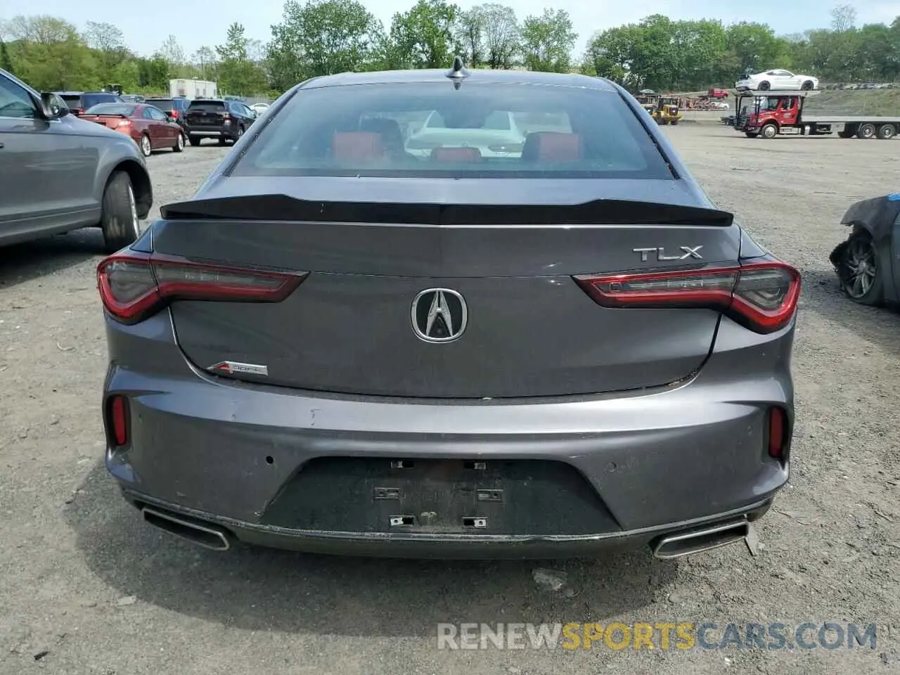 6 Photograph of a damaged car 19UUB5F53NA004087 ACURA TLX 2022
