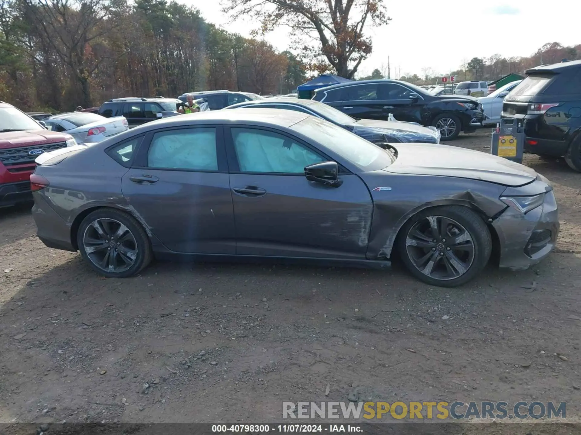 13 Photograph of a damaged car 19UUB5F54NA000596 ACURA TLX 2022