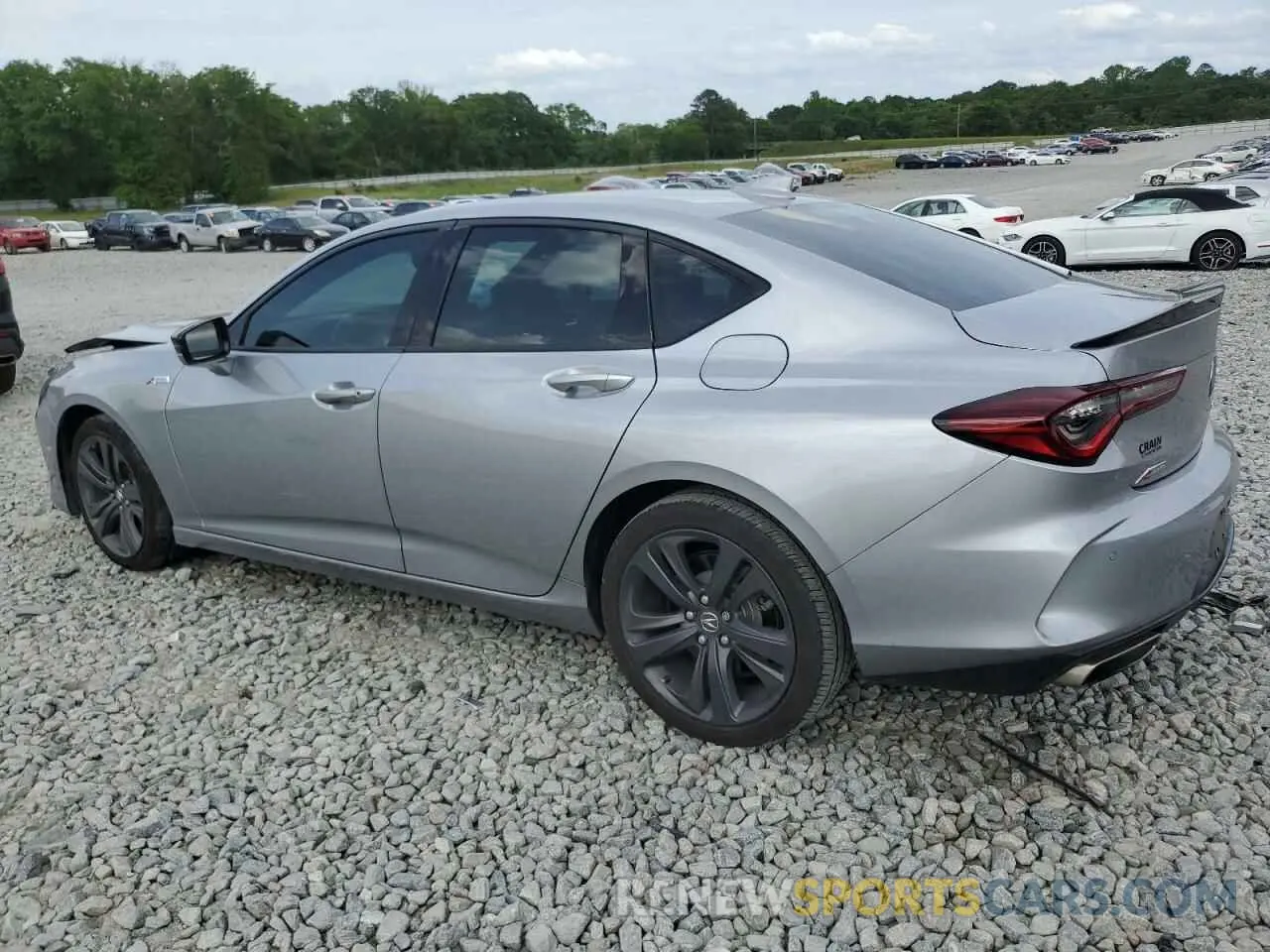 2 Photograph of a damaged car 19UUB5F55NA000851 ACURA TLX 2022