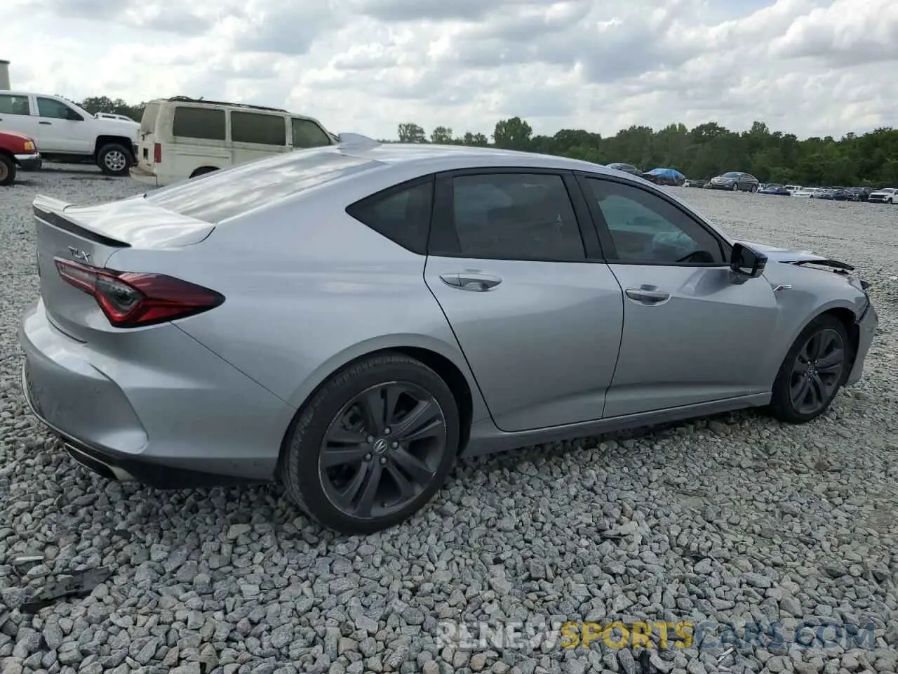 3 Photograph of a damaged car 19UUB5F55NA000851 ACURA TLX 2022