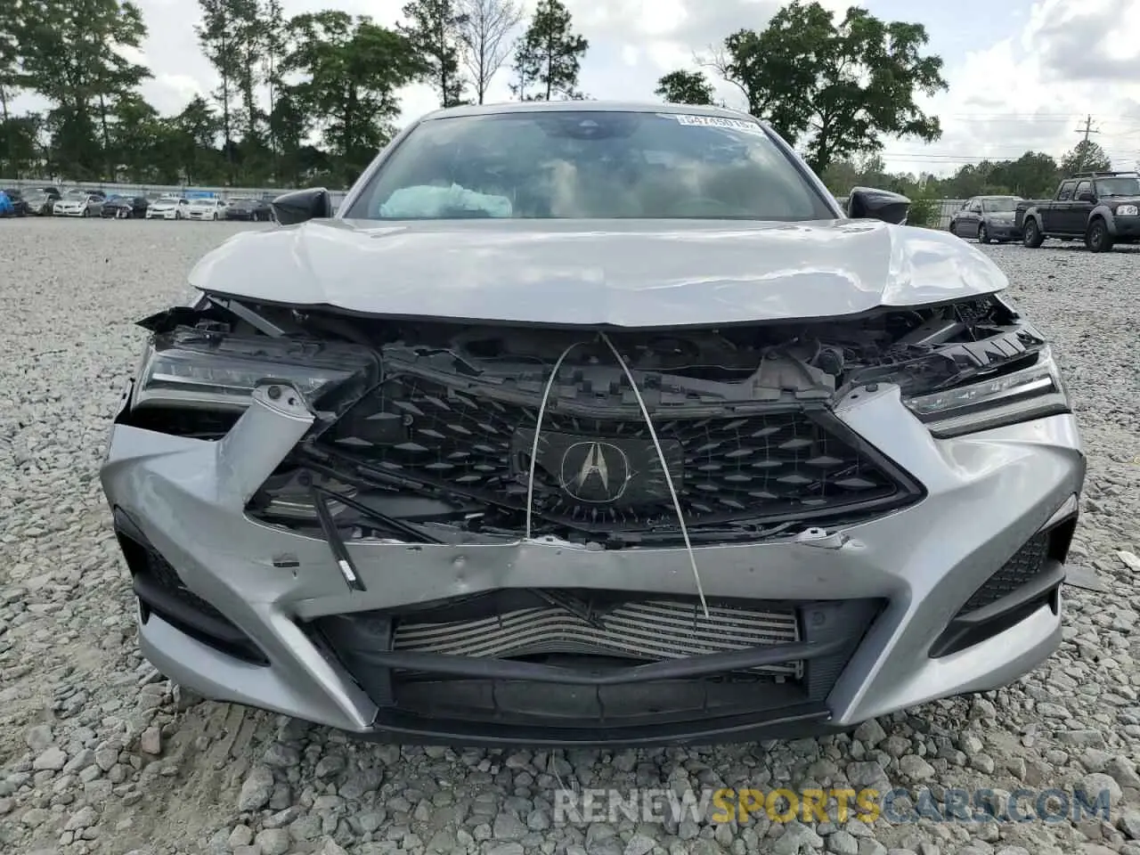 5 Photograph of a damaged car 19UUB5F55NA000851 ACURA TLX 2022
