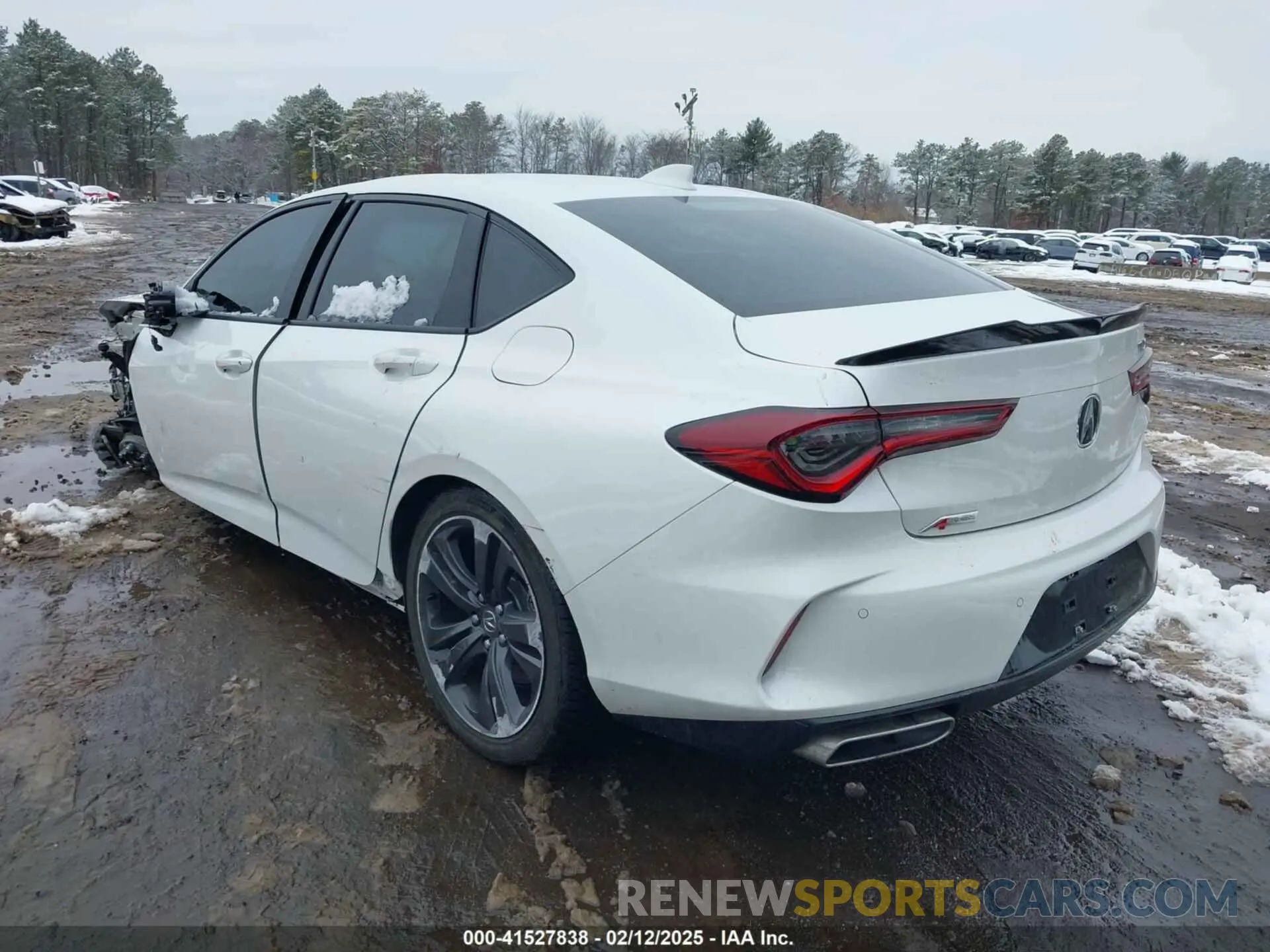 3 Photograph of a damaged car 19UUB5F55NA003443 ACURA TLX 2022