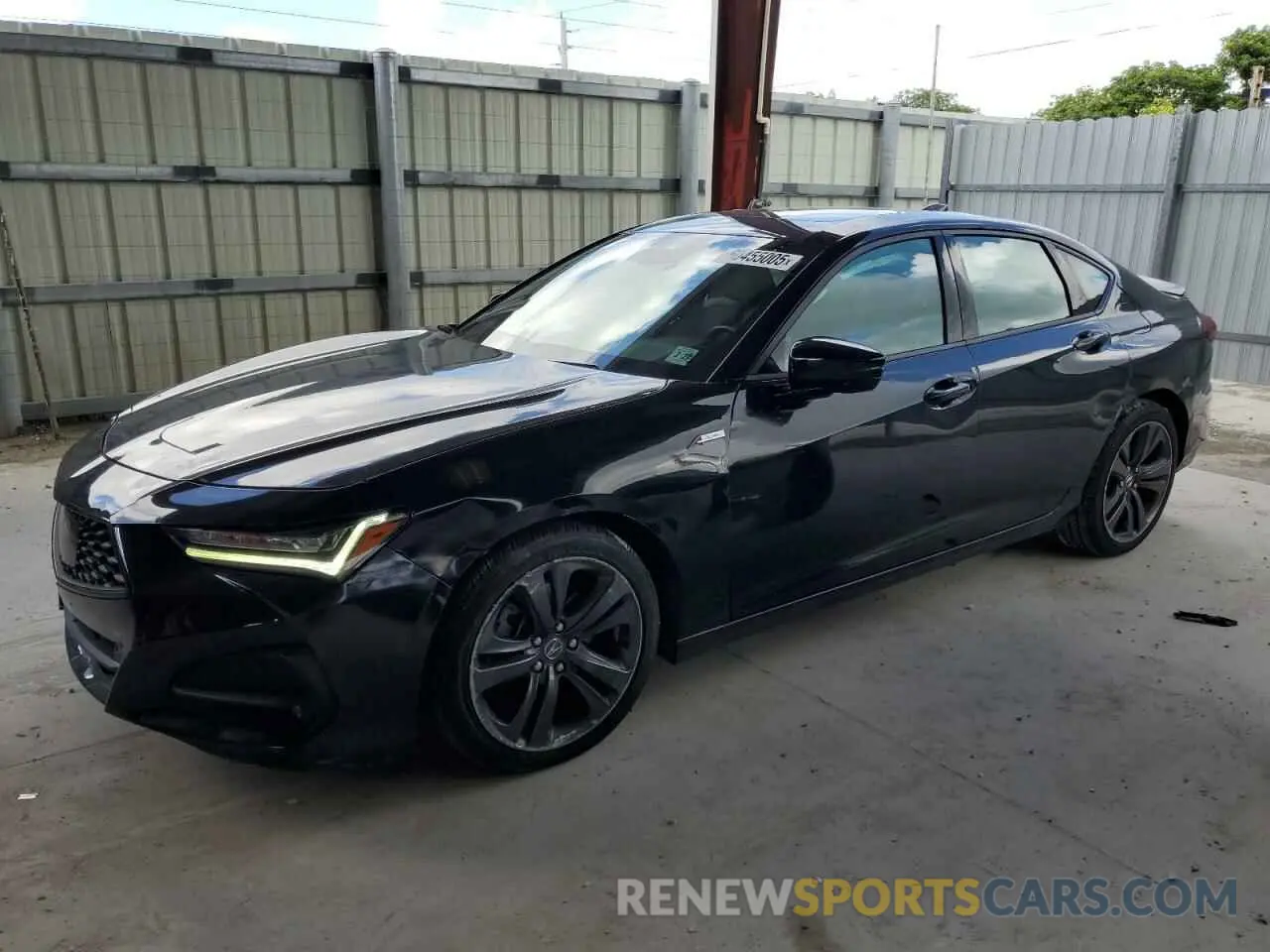 1 Photograph of a damaged car 19UUB5F57NA000267 ACURA TLX 2022