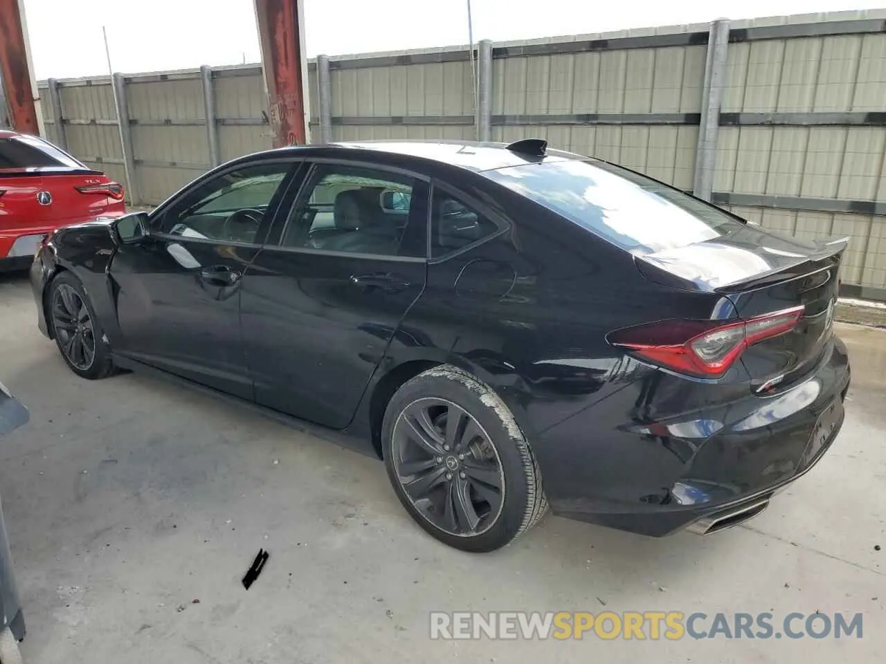 2 Photograph of a damaged car 19UUB5F57NA000267 ACURA TLX 2022
