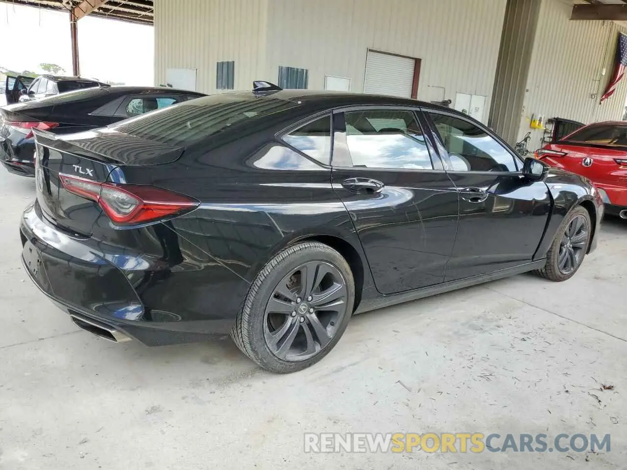 3 Photograph of a damaged car 19UUB5F57NA000267 ACURA TLX 2022