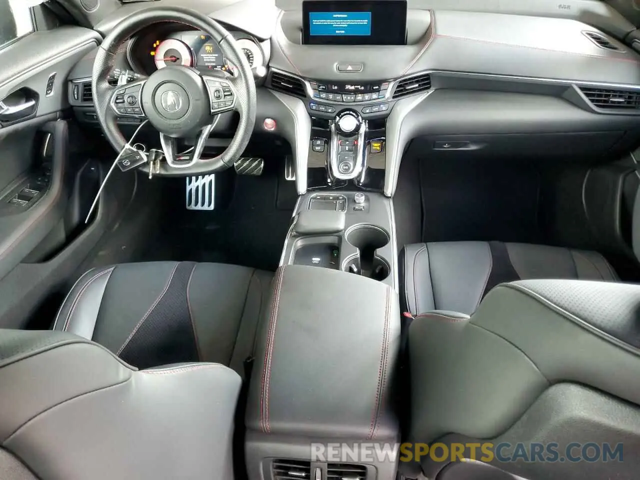 8 Photograph of a damaged car 19UUB5F57NA000267 ACURA TLX 2022
