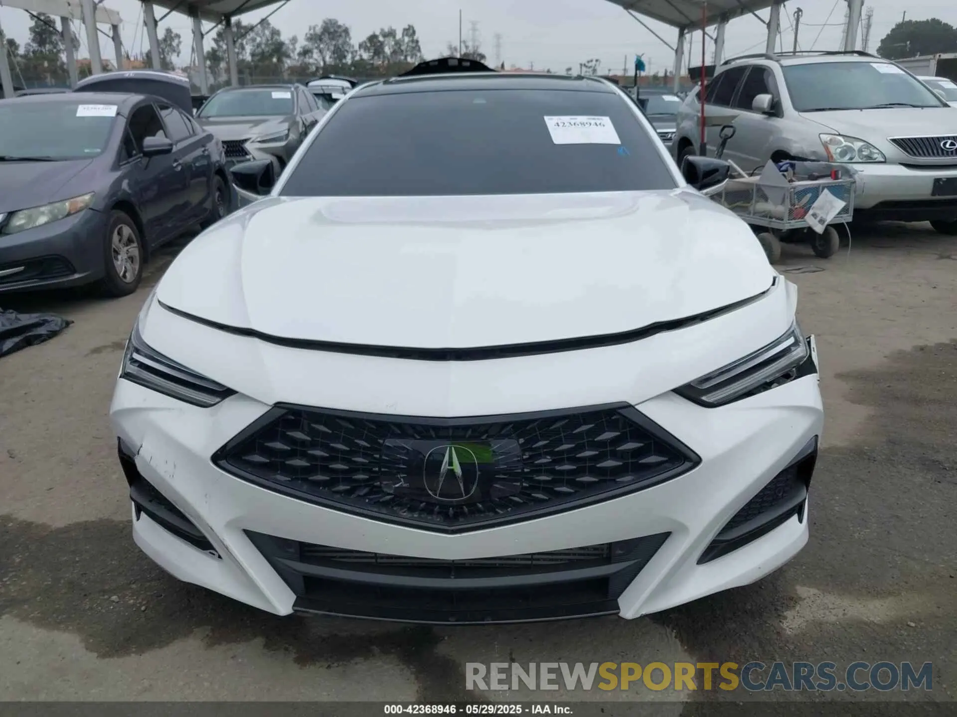 12 Фотография поврежденного автомобиля 19UUB5F59NA001954 ACURA TLX 2022