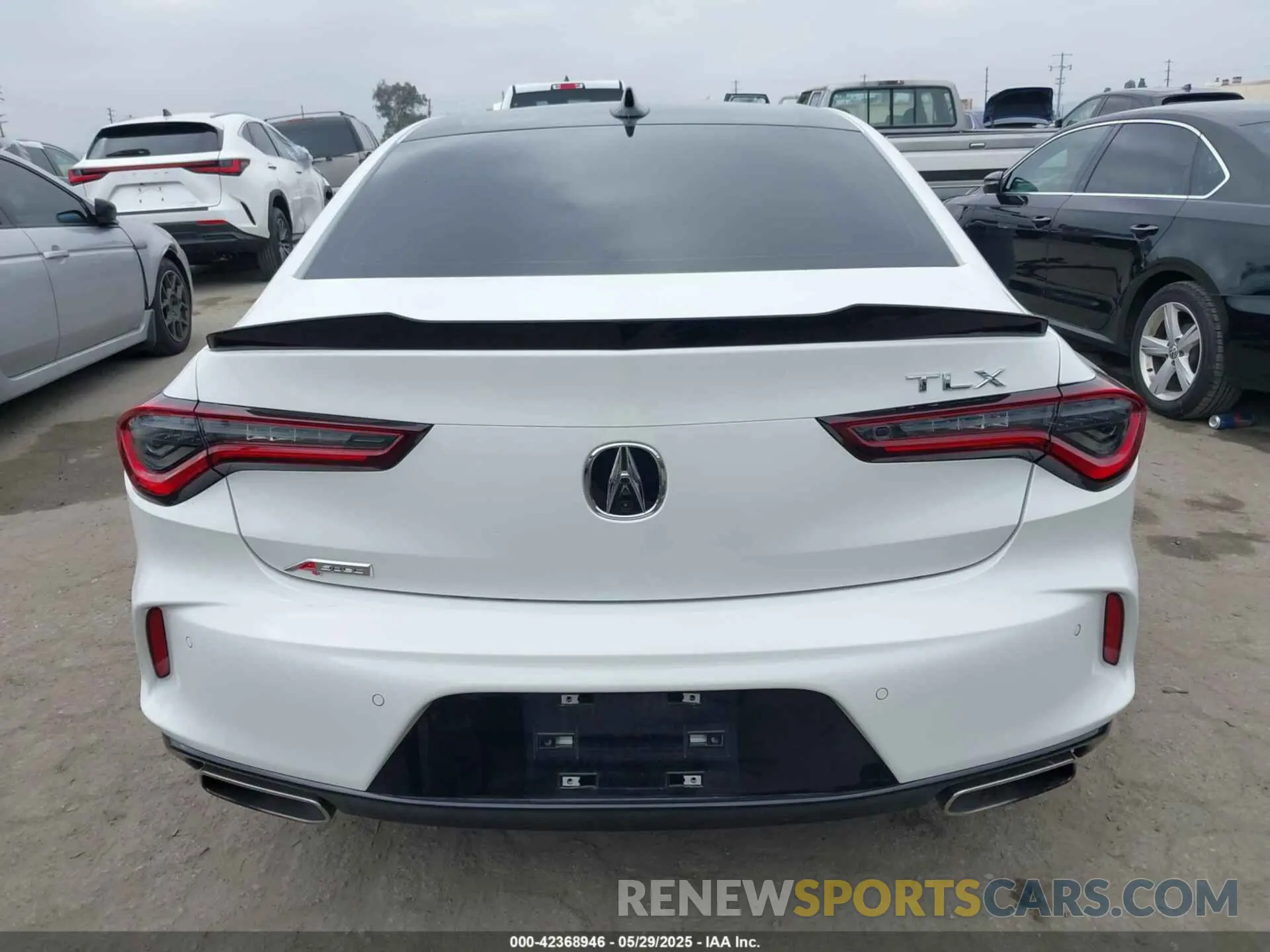 16 Фотография поврежденного автомобиля 19UUB5F59NA001954 ACURA TLX 2022
