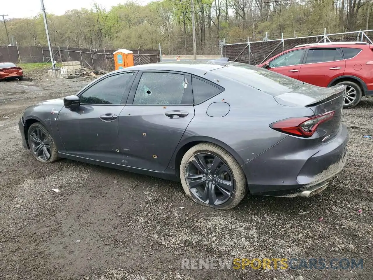 2 Photograph of a damaged car 19UUB5F5XNA004362 ACURA TLX 2022