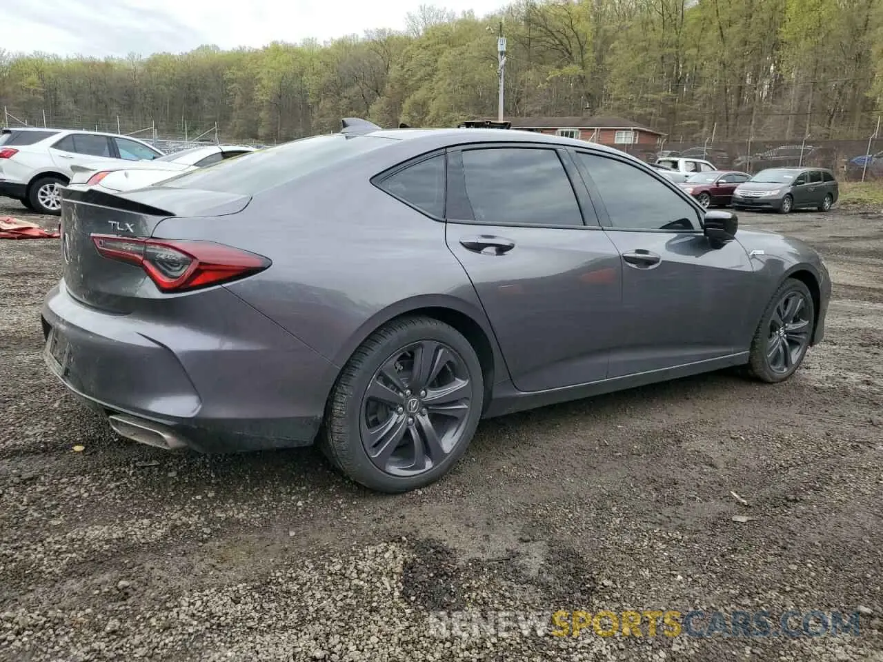 3 Photograph of a damaged car 19UUB5F5XNA004362 ACURA TLX 2022
