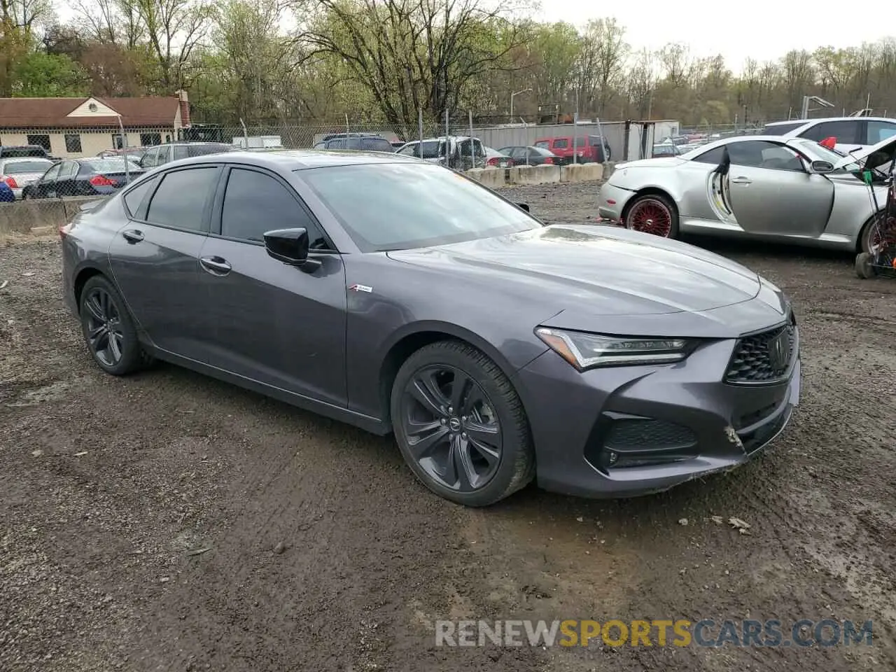 4 Photograph of a damaged car 19UUB5F5XNA004362 ACURA TLX 2022