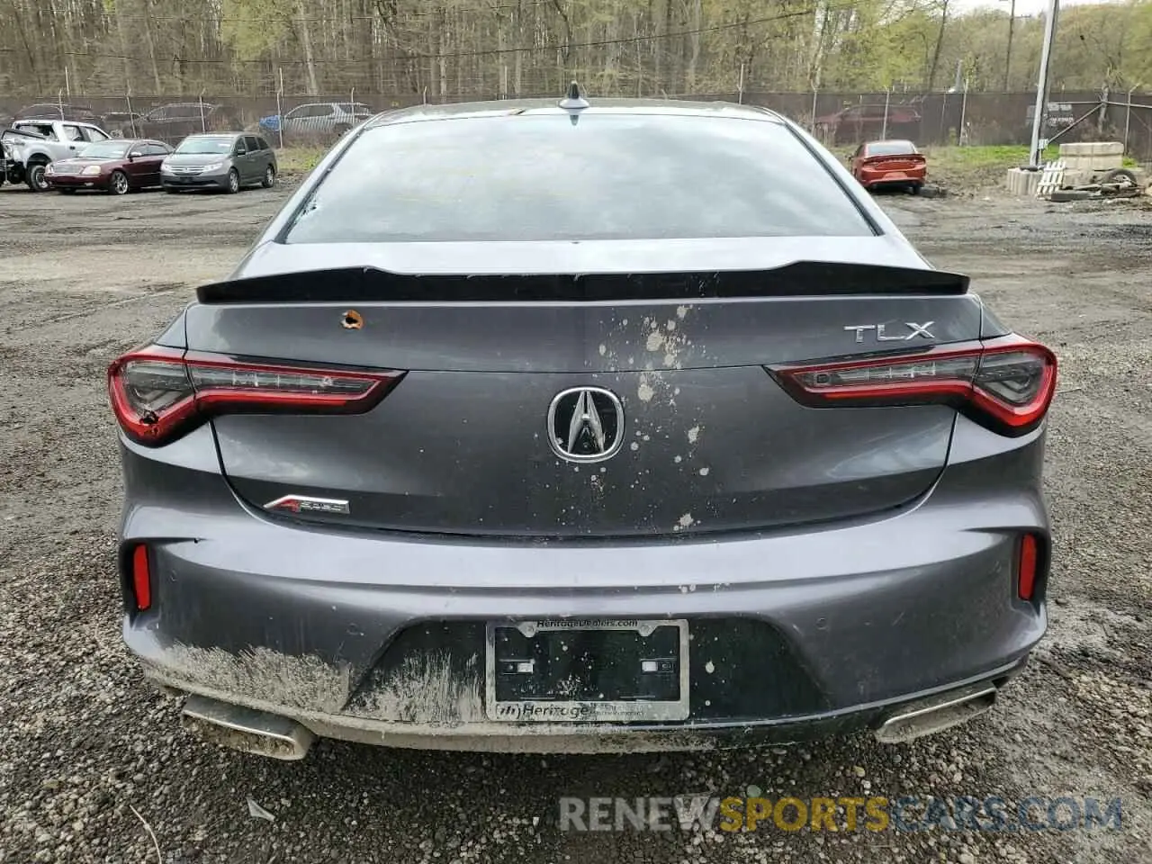 6 Photograph of a damaged car 19UUB5F5XNA004362 ACURA TLX 2022
