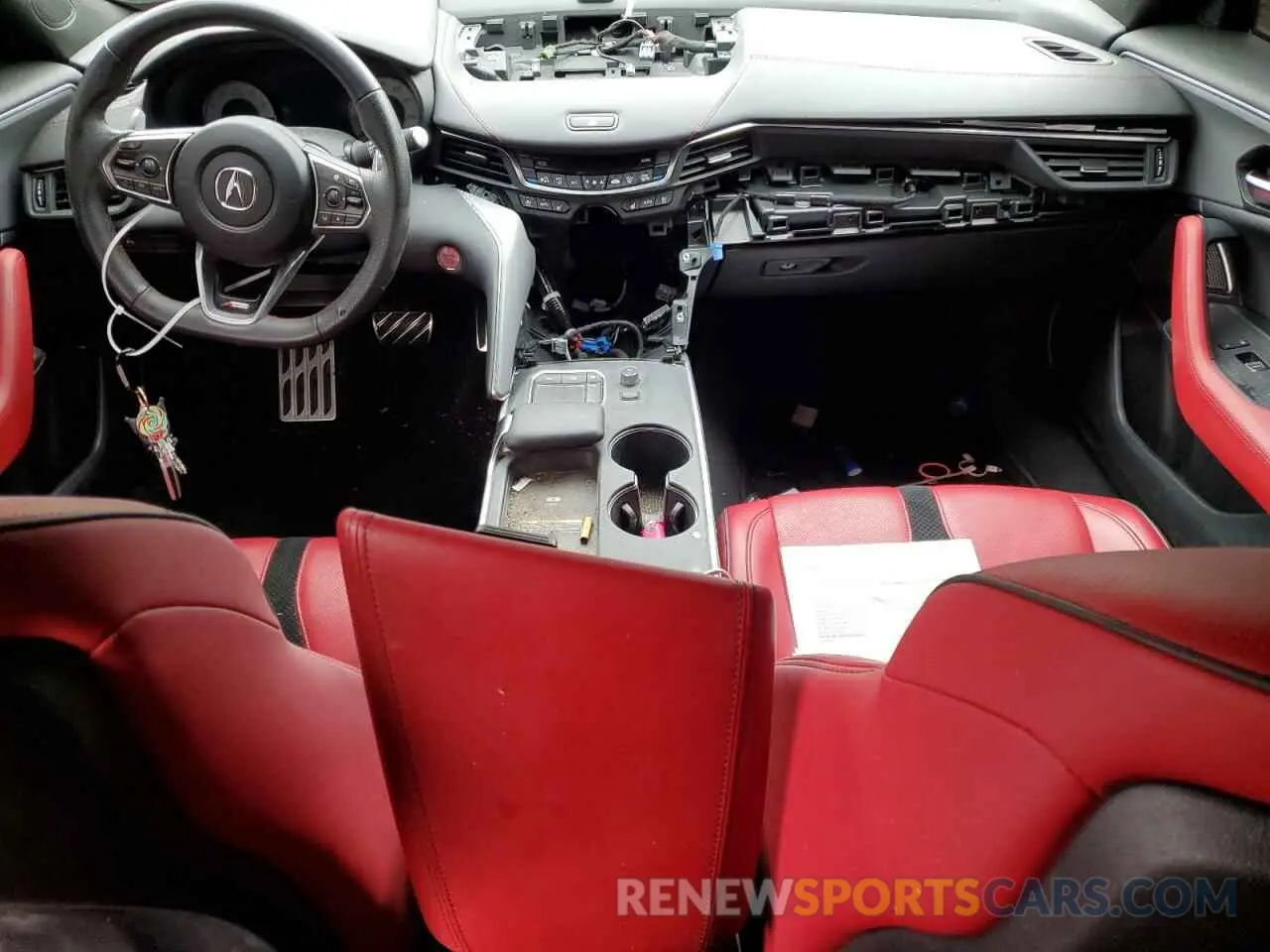 8 Photograph of a damaged car 19UUB5F5XNA004362 ACURA TLX 2022