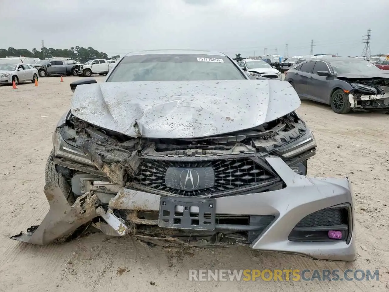 5 Photograph of a damaged car 19UUB5F5XNA005186 ACURA TLX 2022