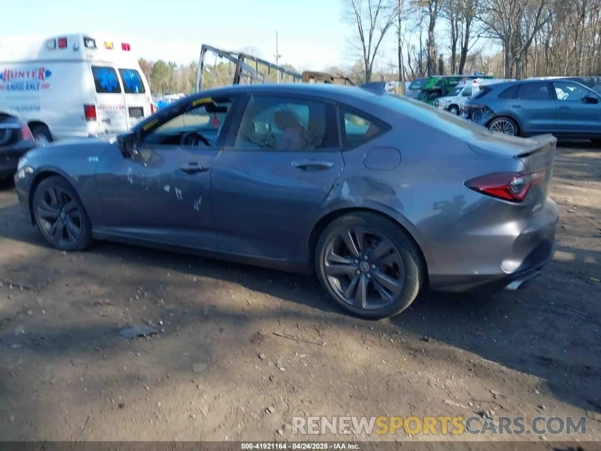 14 Photograph of a damaged car 19UUB6F50NA002285 ACURA TLX 2022