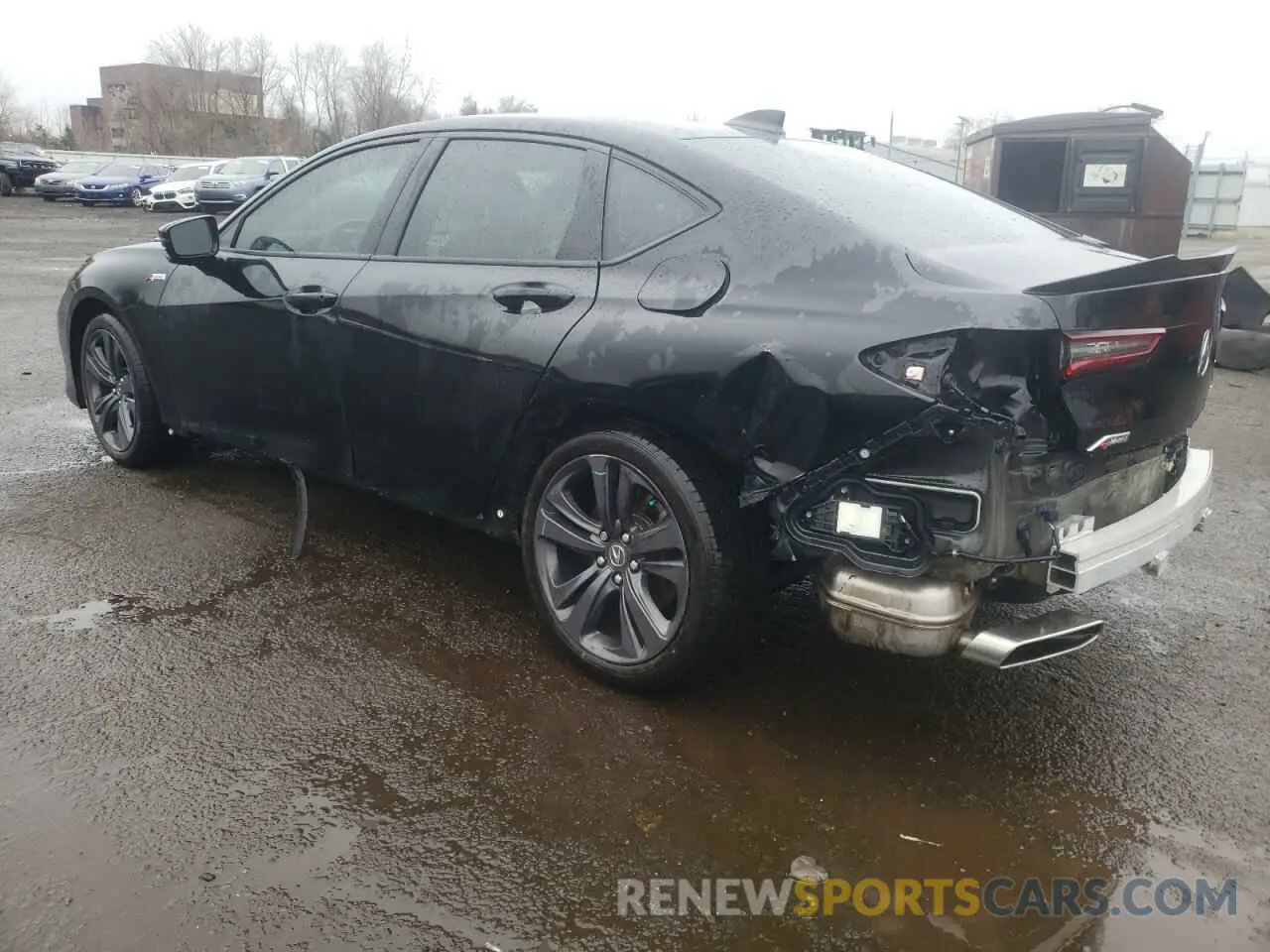 2 Photograph of a damaged car 19UUB6F50NA002870 ACURA TLX 2022