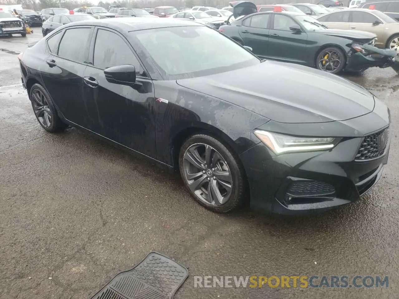 4 Photograph of a damaged car 19UUB6F50NA002870 ACURA TLX 2022