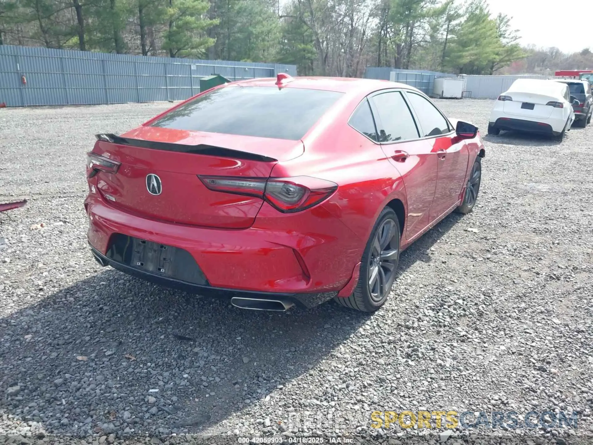 4 Photograph of a damaged car 19UUB6F50NA003002 ACURA TLX 2022