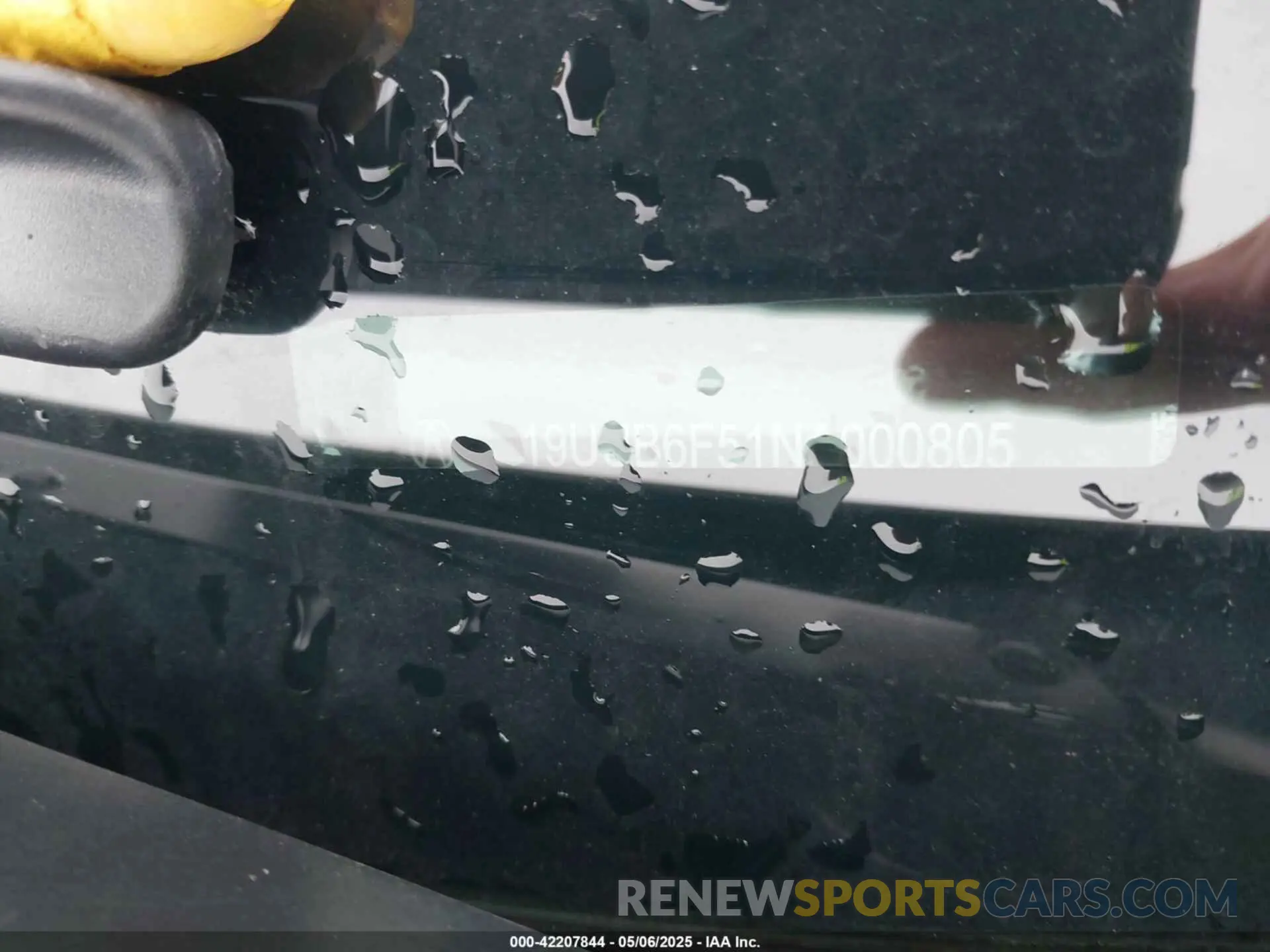 16 Photograph of a damaged car 19UUB6F51NA000805 ACURA TLX 2022