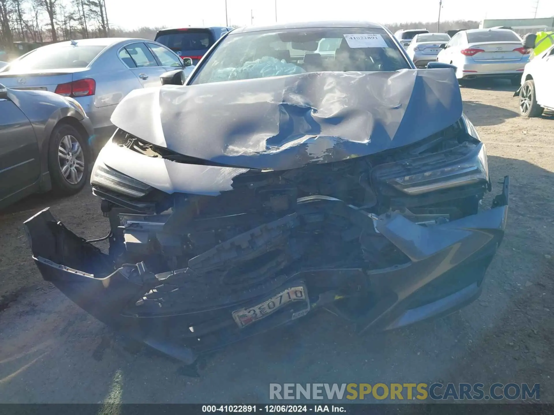 11 Photograph of a damaged car 19UUB6F52NA003485 ACURA TLX 2022