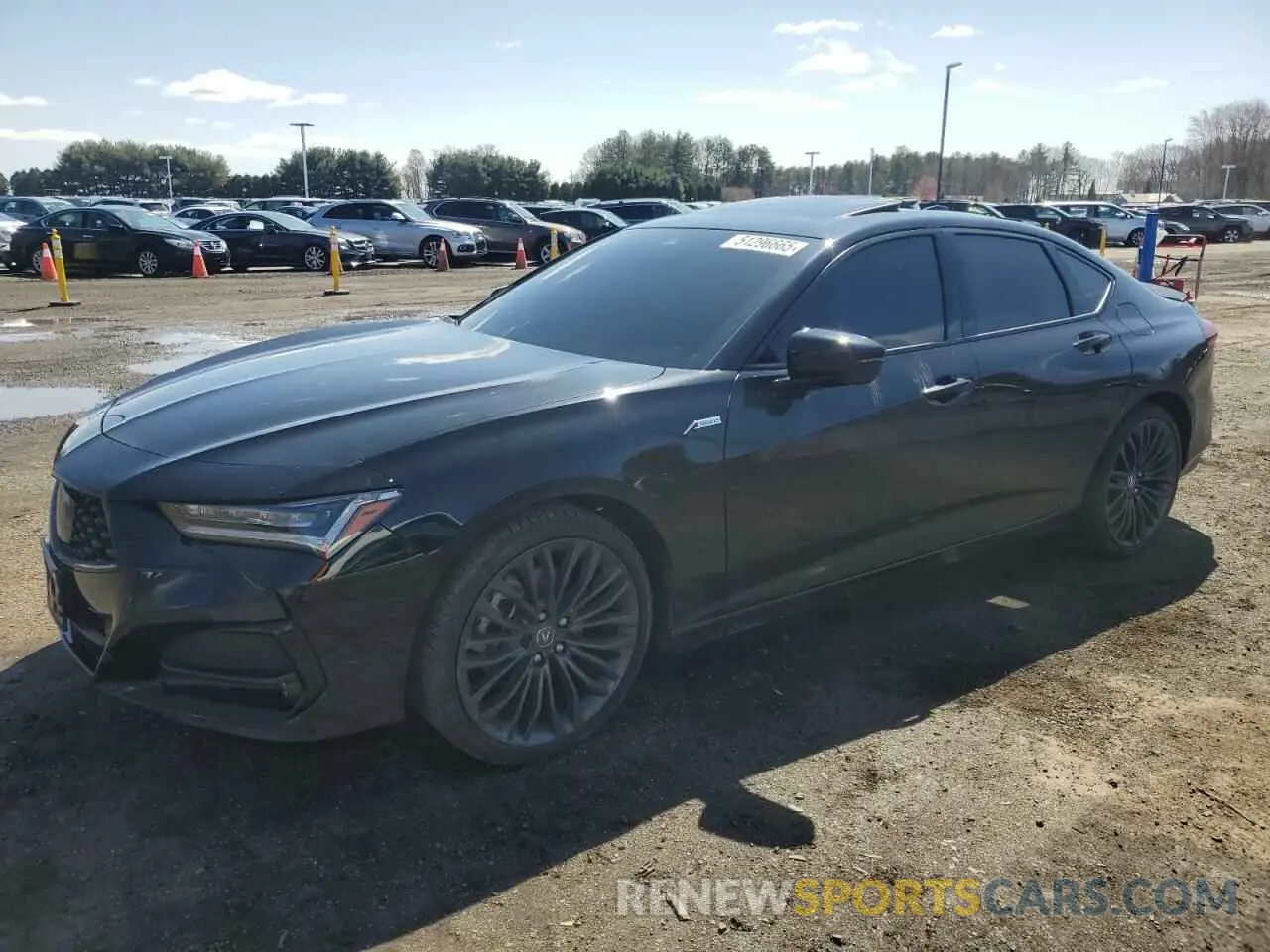 1 Фотография поврежденного автомобиля 19UUB6F55NA002749 ACURA TLX 2022