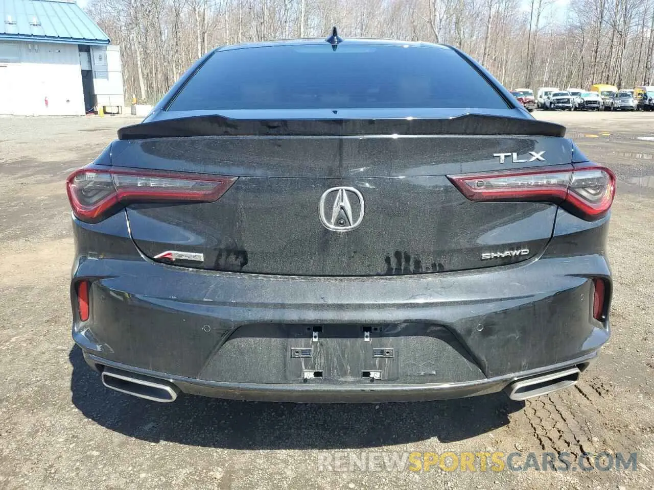 6 Фотография поврежденного автомобиля 19UUB6F55NA002749 ACURA TLX 2022