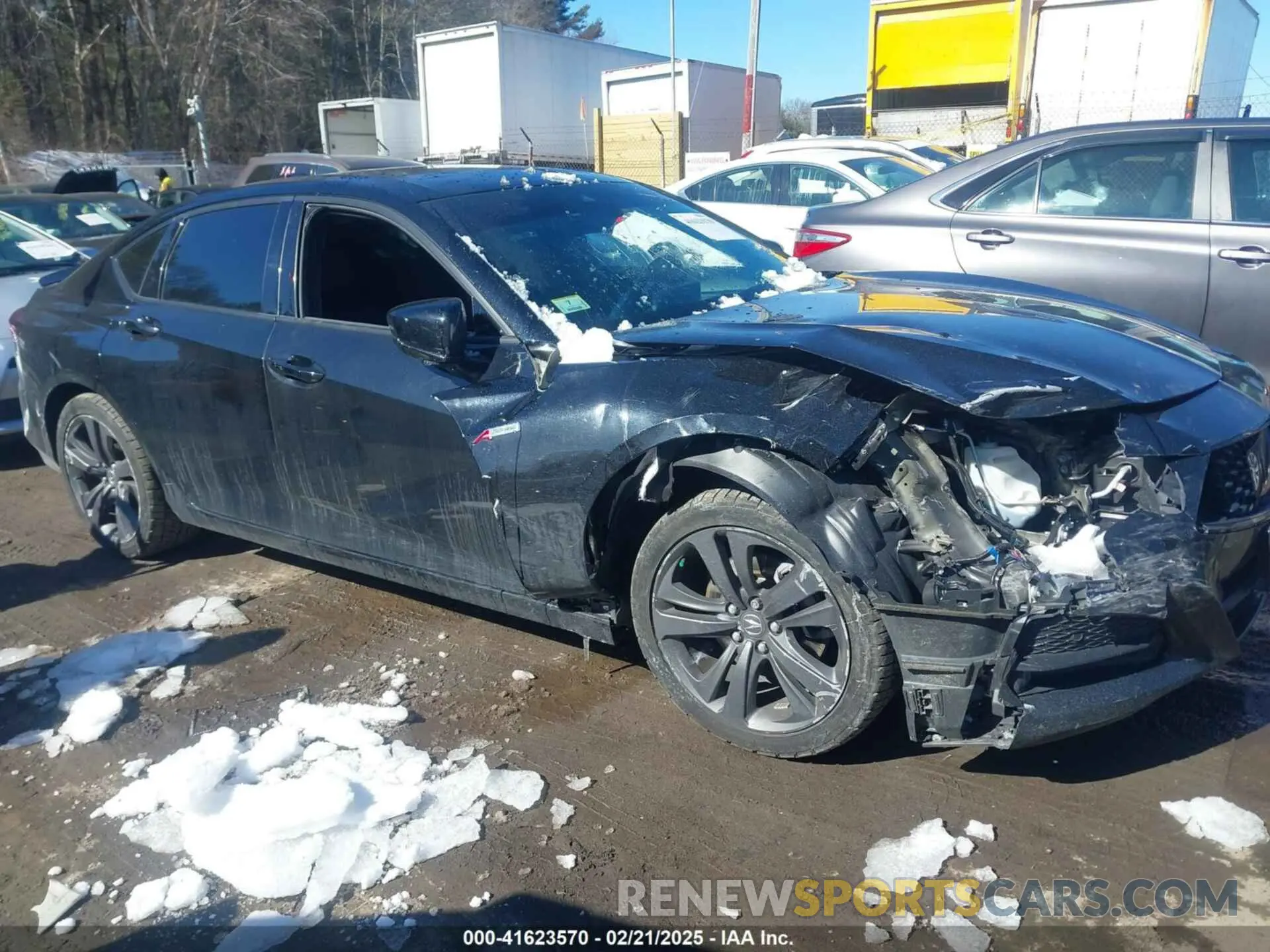 13 Фотография поврежденного автомобиля 19UUB6F56NA003571 ACURA TLX 2022