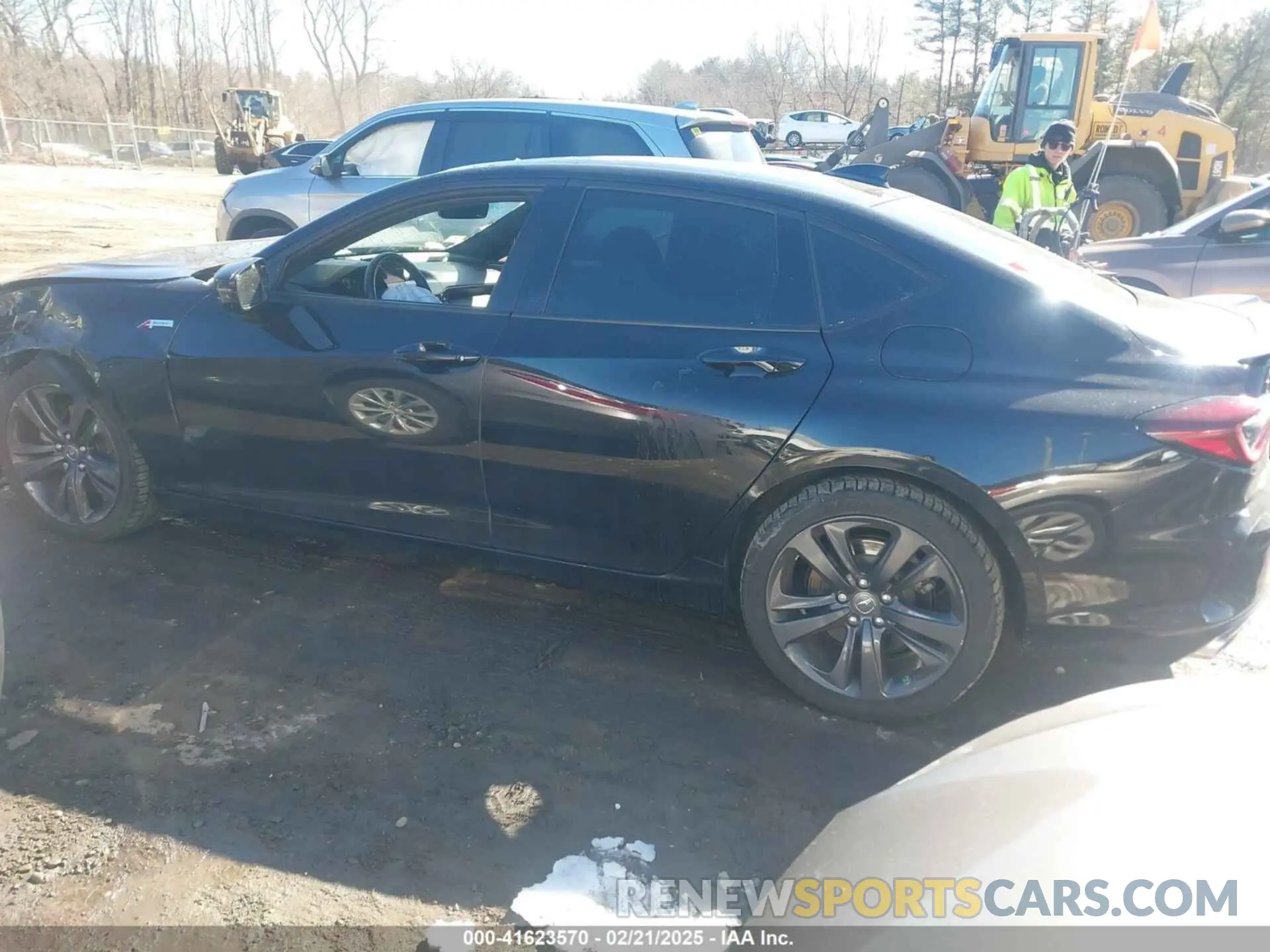 14 Фотография поврежденного автомобиля 19UUB6F56NA003571 ACURA TLX 2022