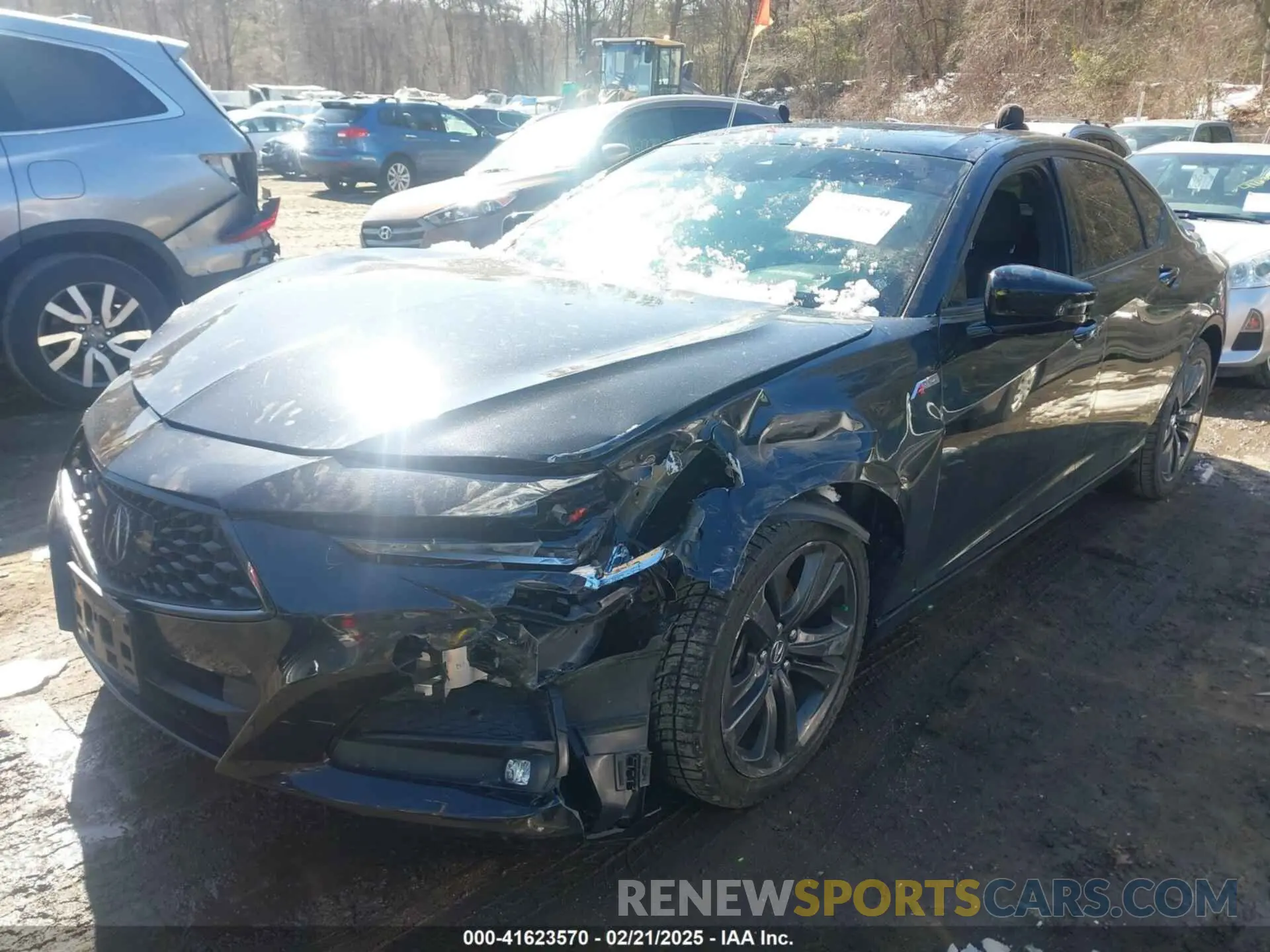 2 Фотография поврежденного автомобиля 19UUB6F56NA003571 ACURA TLX 2022