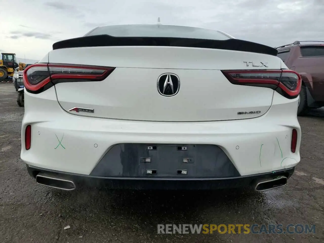 6 Фотография поврежденного автомобиля 19UUB6F56NA003697 ACURA TLX 2022