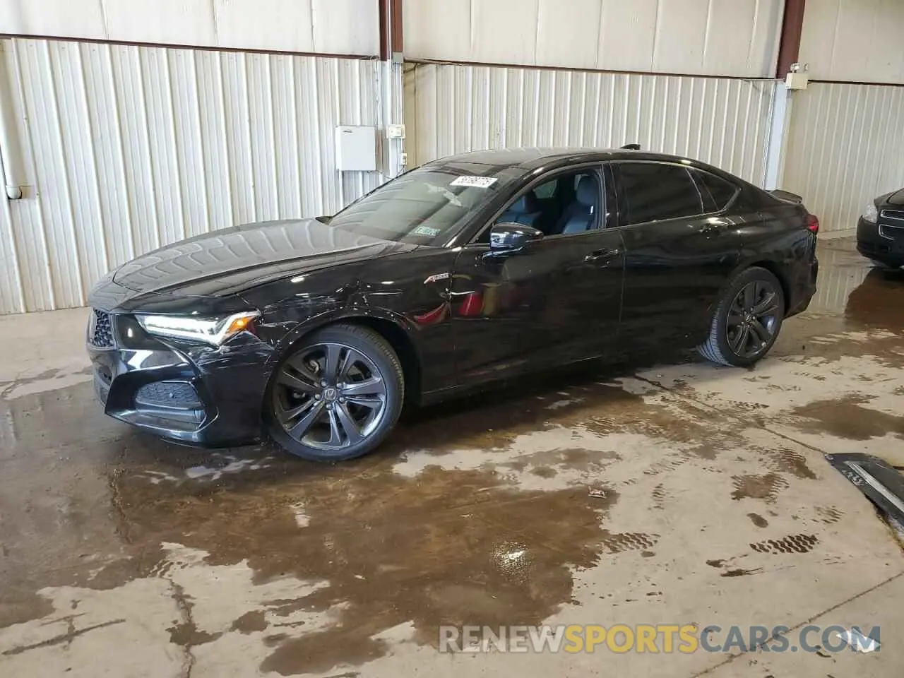 1 Photograph of a damaged car 19UUB6F57NA000128 ACURA TLX 2022