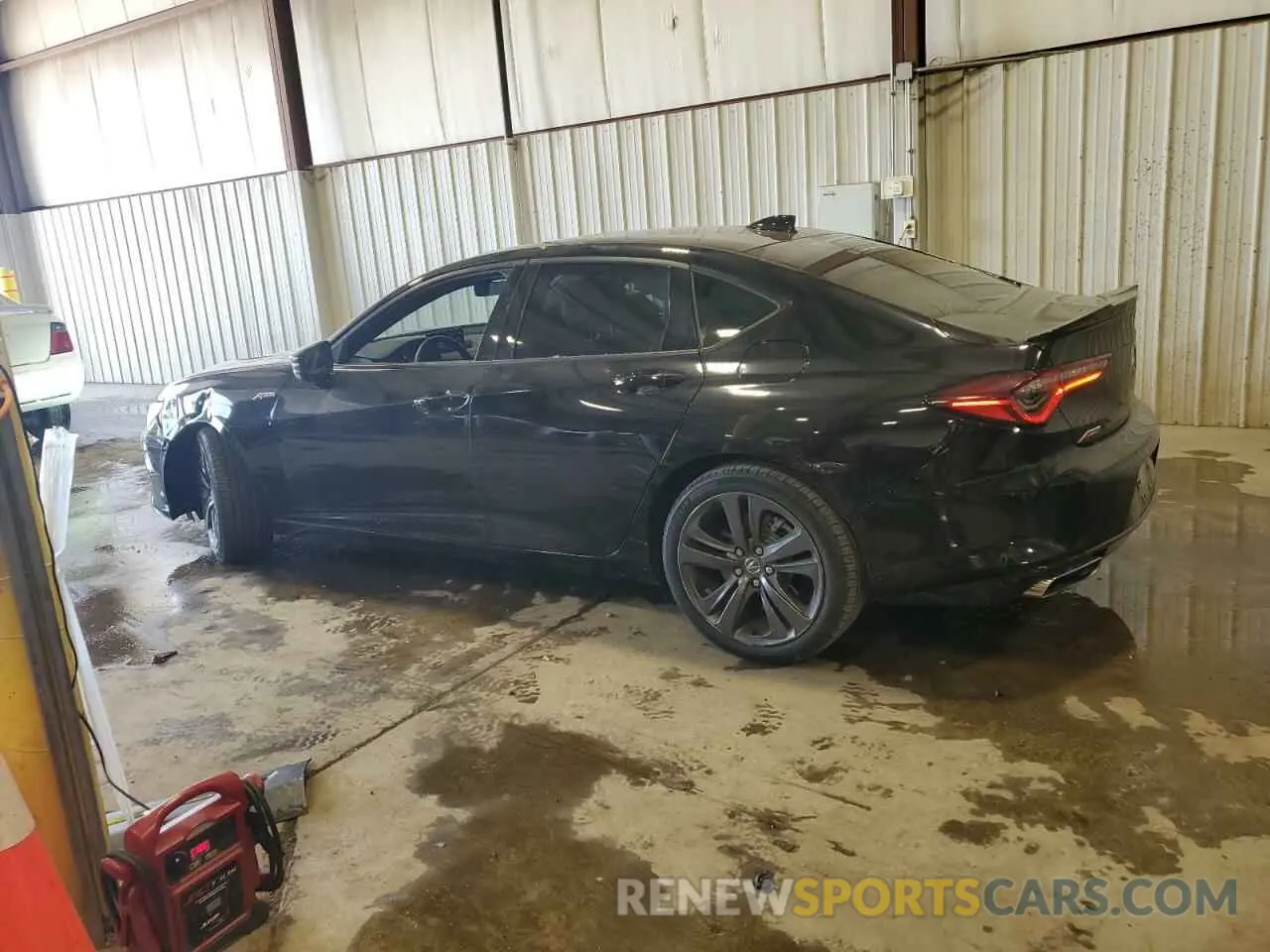 2 Photograph of a damaged car 19UUB6F57NA000128 ACURA TLX 2022