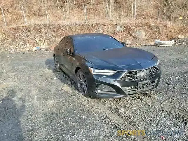 11 Photograph of a damaged car 19UUB6F57NA002834 ACURA TLX 2022