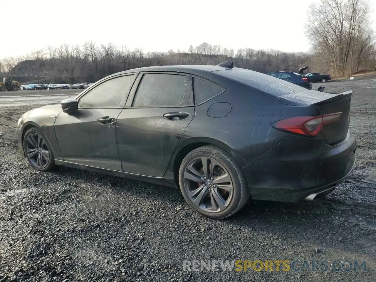 2 Photograph of a damaged car 19UUB6F57NA002834 ACURA TLX 2022