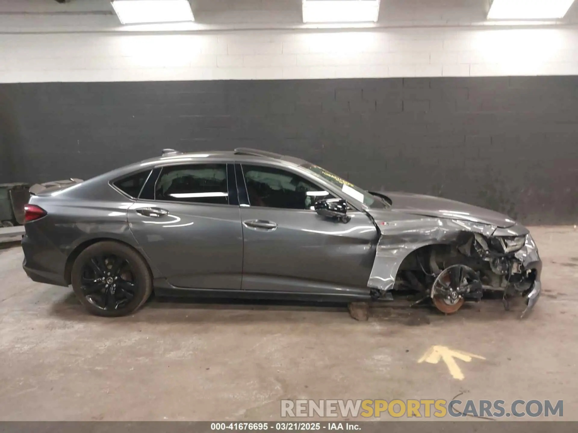 12 Photograph of a damaged car 19UUB6F59NA001068 ACURA TLX 2022