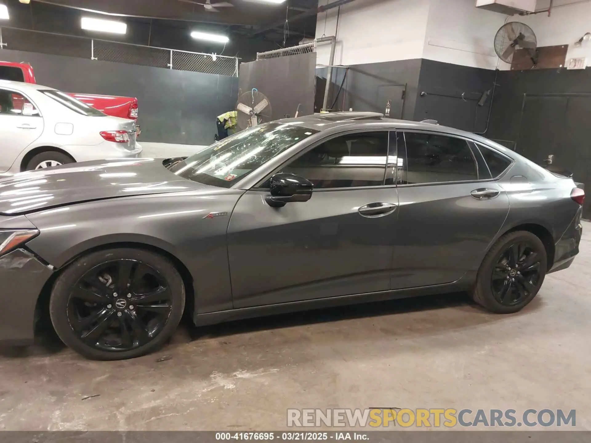 13 Photograph of a damaged car 19UUB6F59NA001068 ACURA TLX 2022