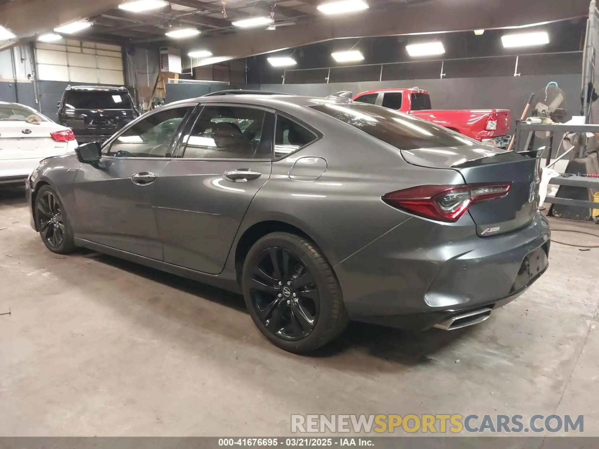 3 Photograph of a damaged car 19UUB6F59NA001068 ACURA TLX 2022