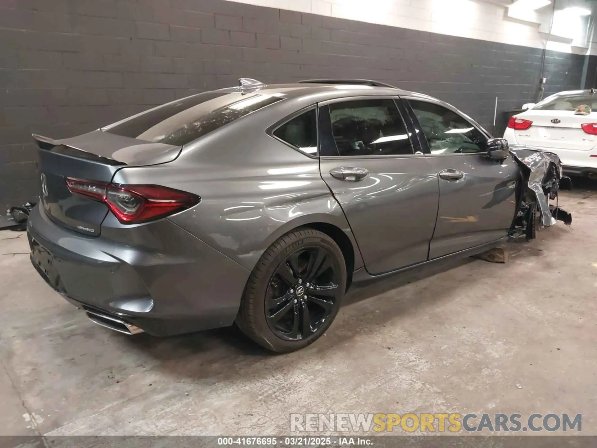 4 Photograph of a damaged car 19UUB6F59NA001068 ACURA TLX 2022