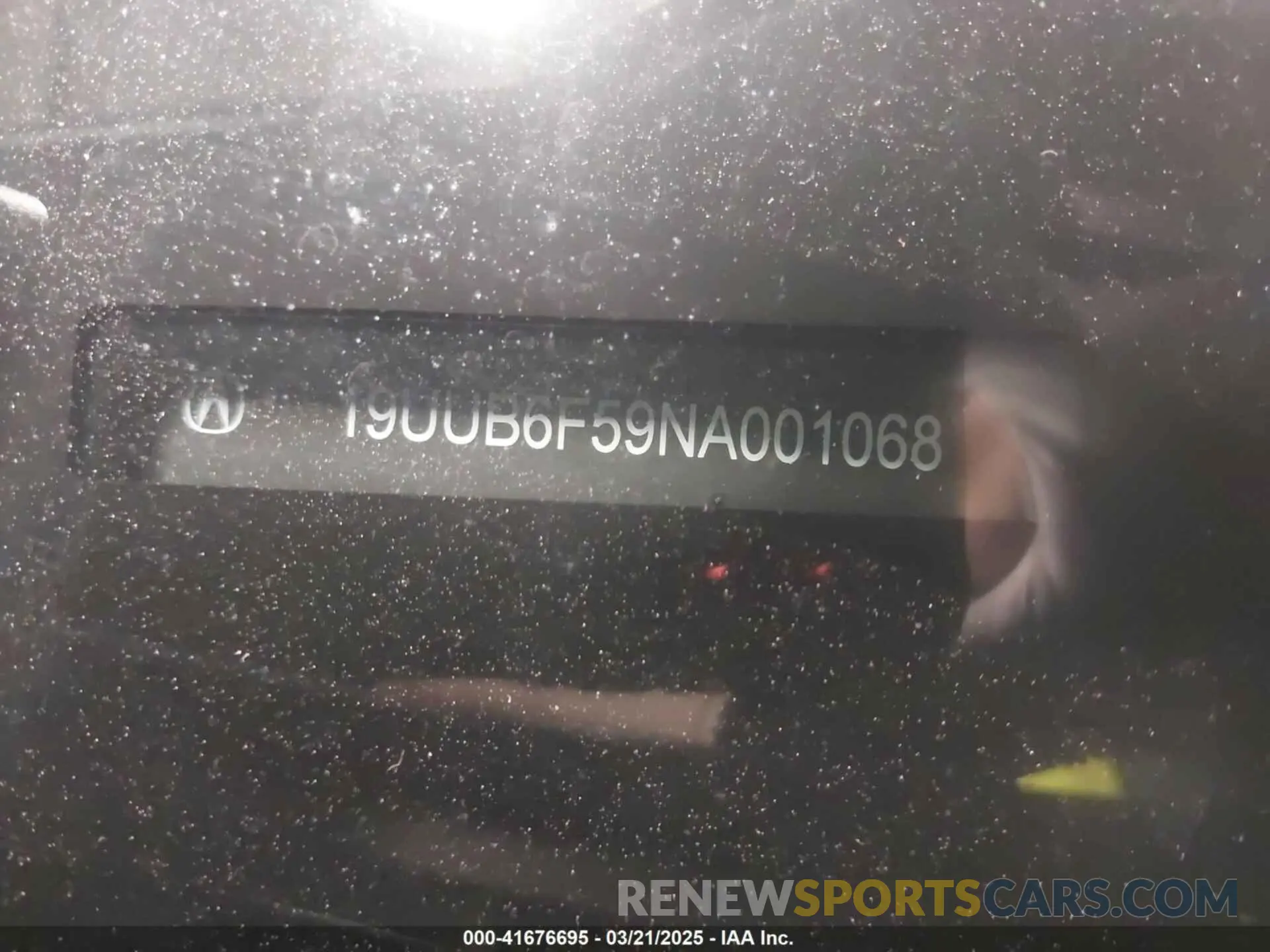 9 Photograph of a damaged car 19UUB6F59NA001068 ACURA TLX 2022
