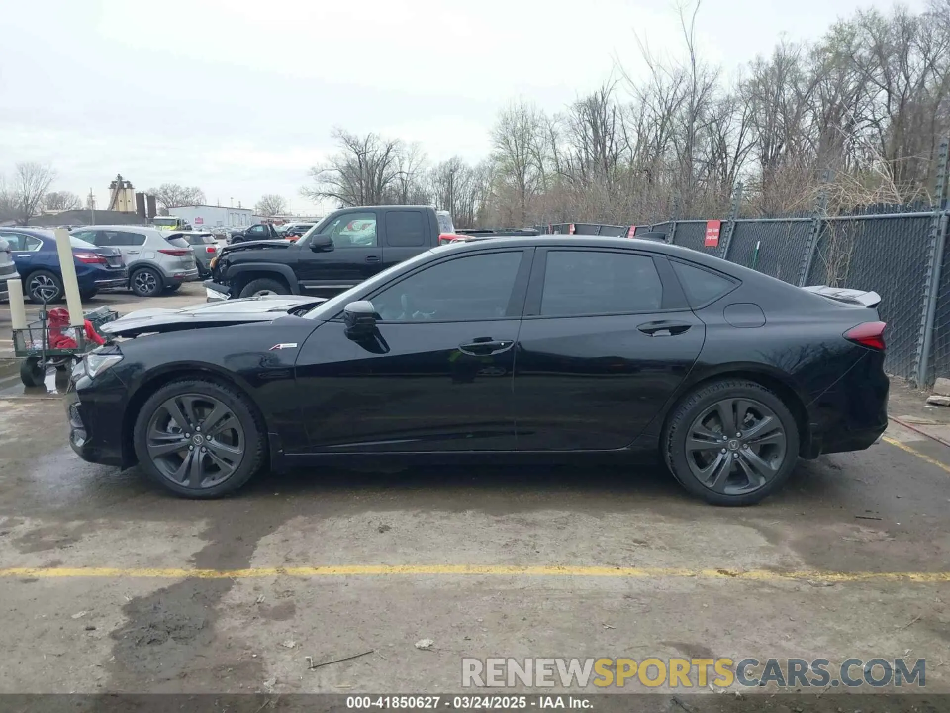 14 Photograph of a damaged car 19UUB6F5XNA002178 ACURA TLX 2022