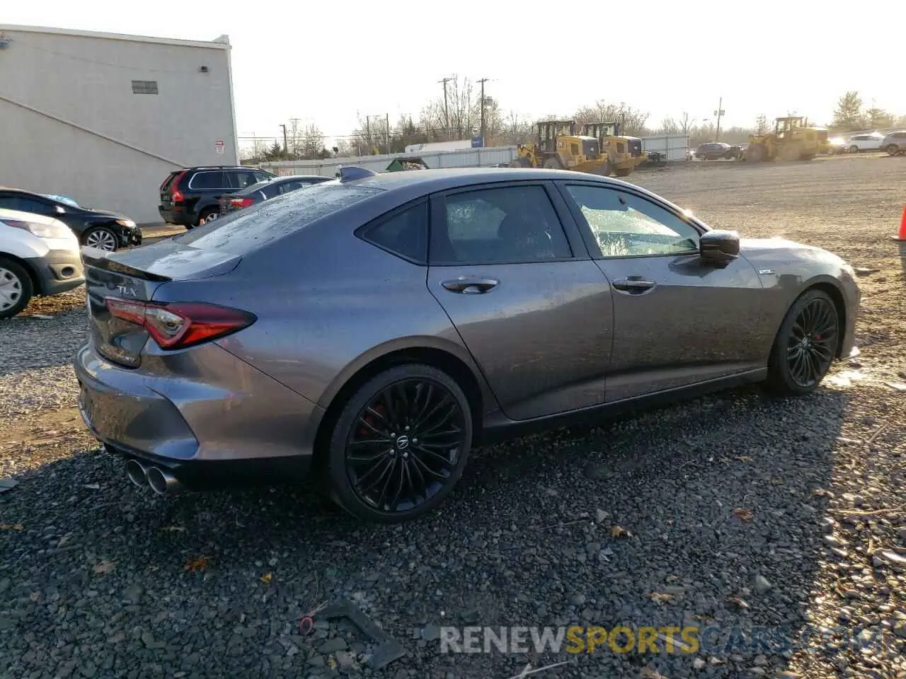 3 Фотография поврежденного автомобиля 19UUB7F04NA000386 ACURA TLX 2022