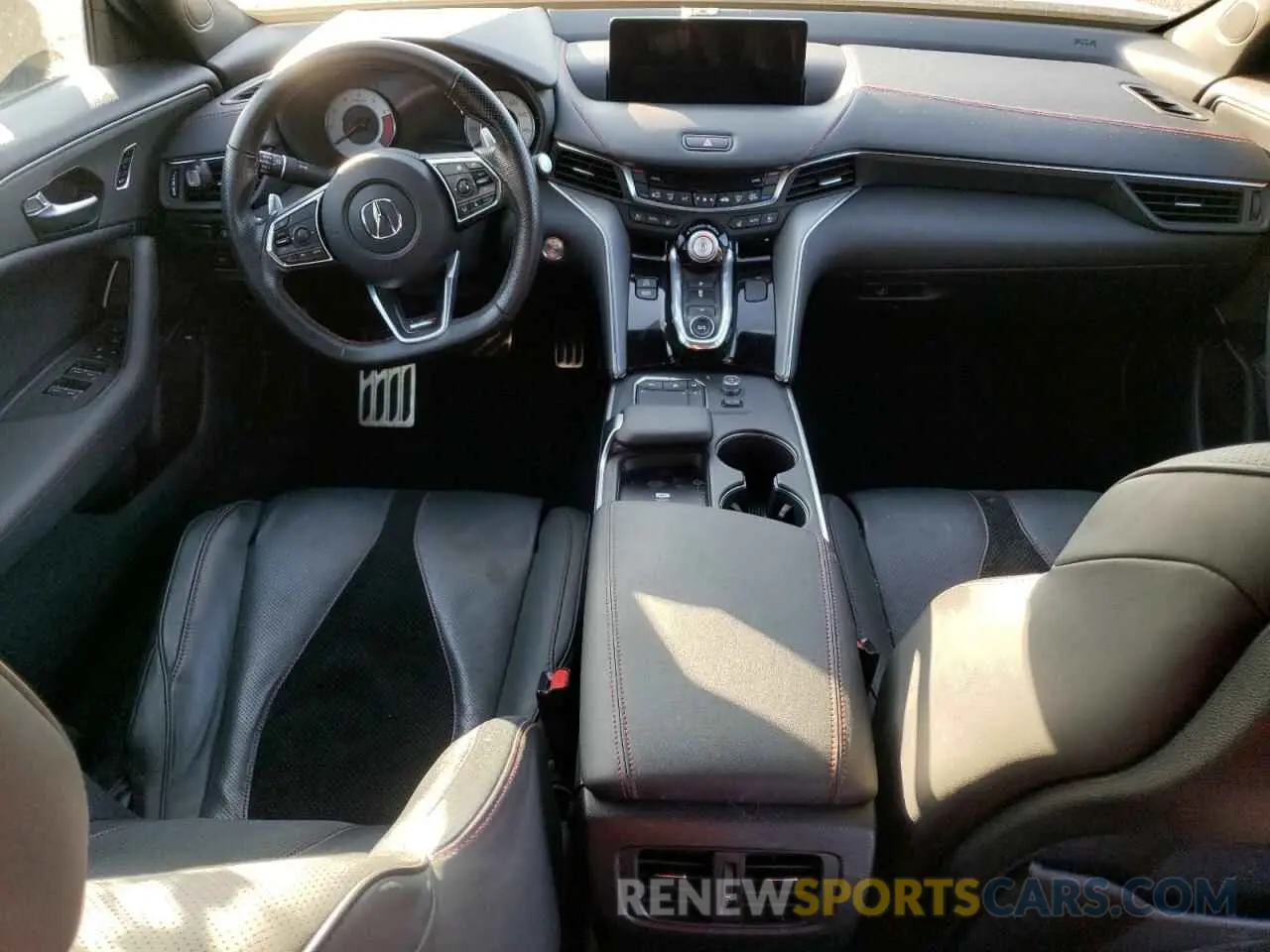 8 Фотография поврежденного автомобиля 19UUB7F04NA000386 ACURA TLX 2022