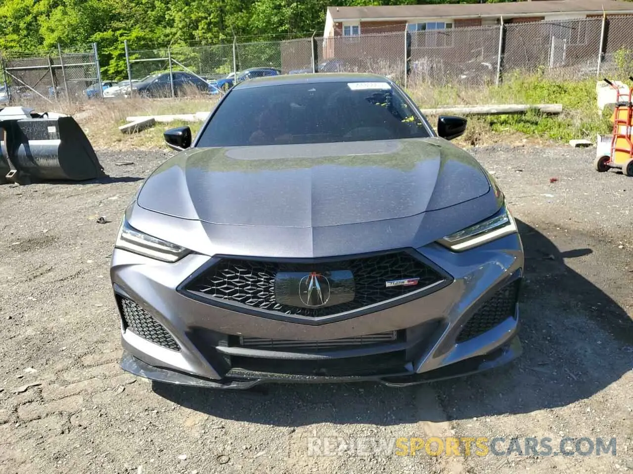 5 Photograph of a damaged car 19UUB7F04NA002218 ACURA TLX 2022